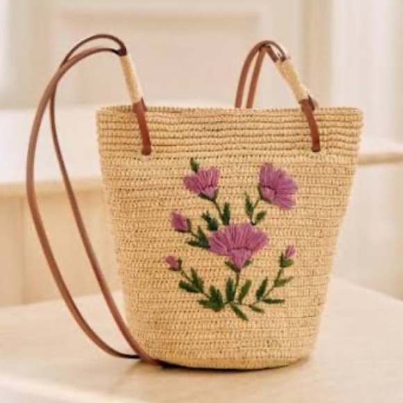 Sezane Josie Basket Bag NWOT - Picture 1 of 10